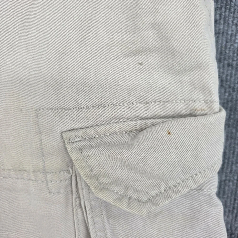 Polo Jeans Co Ralph Lauren Mens Tan Khaki Cargo Pants 38x30 Military Utility